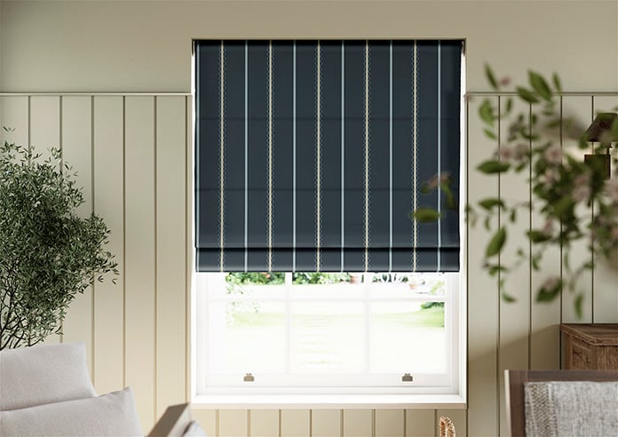 The British Stripe Co. Alfred, Polzeath No.1 - Roman Blind - Image 3